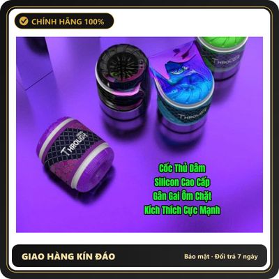 THROUGH Shop Chính Hãng. Cốc Tình Yêu, Gai Bi Ôm Chặt, Cọ Sát Tăng Cảm Giác Cực Sướng, che tên sản phẩm bảo mật kín đáo Bảo Mật