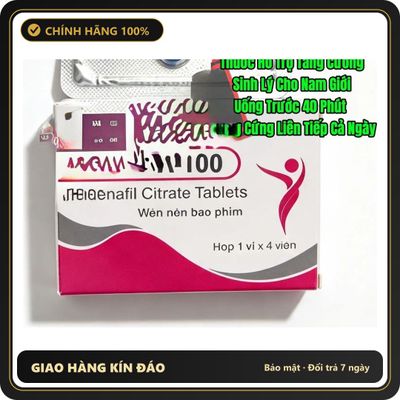 Viên uống hỗ trợ sinh lý nam Shop Chính Hãng Viên Uống Tăng Cường Sinh Lý Cho Nam Giới, Cực Mạnh, Uống 1 Viên Cứng Cả Ngày