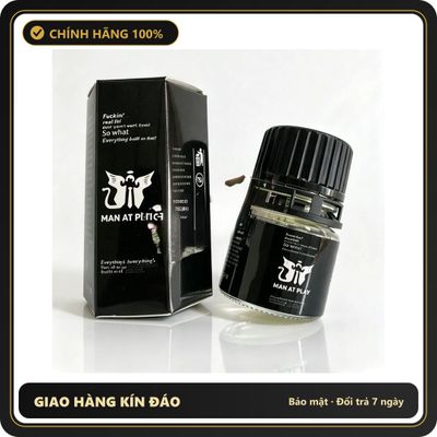 Chai hít tăng khoái cảm Popper MAN AT PLAY 20ml Cam Kết không tác dụng hoàn tiền Popper 20ml USA, Dòng Mạnh,Siêu Phê