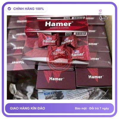 Viên uống hỗ trợ sinh lý nam Hamer 1 hộp 32 viên kẹo sâm Hamer Mỹ Chính Hãng,Loại 1, cực mạnh, được kiểm tra hàng trước khi thanh