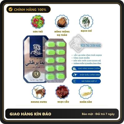 Viên uống hỗ trợ sinh lý nam NGỰA THÁI Hàng Chính Hãng Thái Lan Thuốc Ngựa Thái, Tăng Cường Sinh Lý Cho Nam Giới, Có Tem Chống Hàng Giả, Ko Tác Dụng H