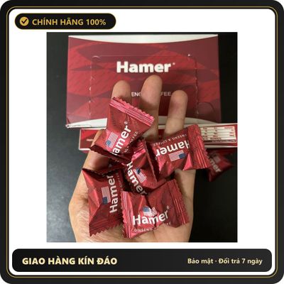 Viên uống hỗ trợ sinh lý nam Hamer Shop chính hãng, kẹo hamer mỹ 10 viên, siêu mạnh tác dụng nhanh, ko tác dụng hoàn tiền 100%, Che Tên khi giao
