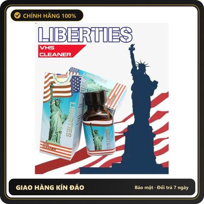Chai hít tăng khoái cảm Popper LIBERTIES 30ml Nhà Thuốc Sức Khỏe.Com Sản Phẩm Chính Hãng, Chai Hít Kích Thích Khoái Cảm Popper 30ml USA, Hàng Nhập Khẩ