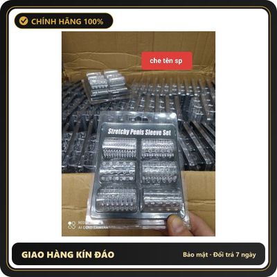 (Che Tên) Bao Cao Su Y Khoa Có Gai Sinh Học – Gói 6 Cái – An toàn, êm ái, tăng cường kích thích. [Mã CK-SP911168-05] Cao Cấp Bảo Đảm