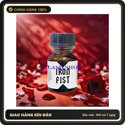 (Che Tên) Nước hoa Popper LGBT 10ml Iron Fist Giao Nhanh Toàn Quốc