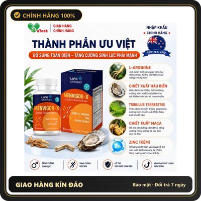 (Che Tên) Viên uống NZ - MEN FORTE Everyday Health Tăng cường sinh lý hỗ trợ điều trị xuất tinh sớm rối loạn cương dương - Hàng Mới Về