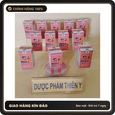 (Che Tên) Viên uống tăng cường sinh lý nữ Maca 2 Femina lọ 60 viên - Bổ sung Estrogen nội tiết tố nữ, đẹp da chống lão hóa Chuẩn Auth