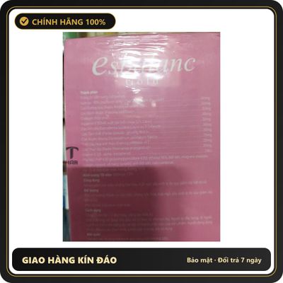 (Che Tên) Esbalanc Gold - Hỗ Trợ giảm Bốc Hoả, Tăng Cường chức năng sinh lý Nữ ( Lọ 30V) Hộp Trắng Kín