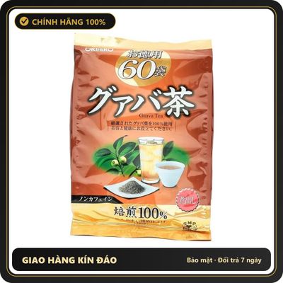 (Che Tên) Trà ổi hỗ trợ giảm cân Orihiro 60 gói Bảo Mật Tuyệt Đối