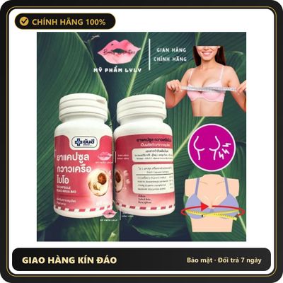 (Che Tên) (Chính Hãng)Sâm tố nữ nở ngực Yanhee Ya Capsule Guao Krua Bio - Thái Lan 60 viên - Hàng Mới Về