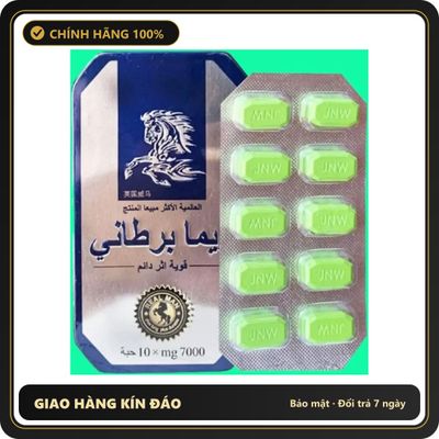 (Che Tên) Hộp Sâm Thái 10v Hỗ trợ Kẽm cho cánh mày râu Hộp Trắng Kín