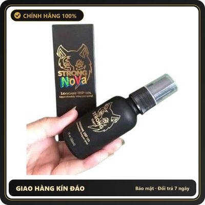 (Che Tên) Nova xịt khử mùi nam giới lọ 30ml Chuẩn Auth - thấm nhanh không nhờn rít, dùng trước khi quan hệ, nhỏ gọn dễ mang theo