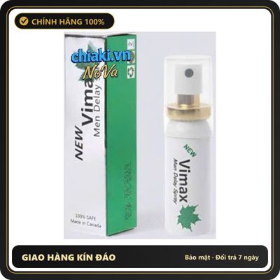 (Che Tên) Xịt khoáng hỗ trợ nam giới NoVa Vimax Men lọ 15ml,lọ nhôm chính hãng Bảo Mật Tuyệt Đối
