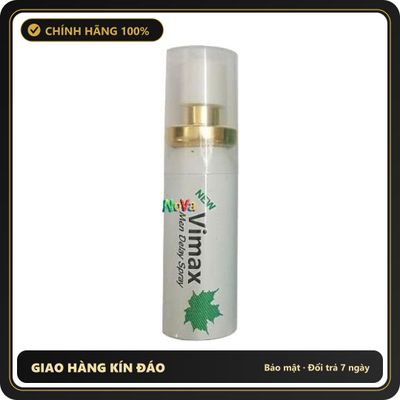 (Che Tên) Xịt Thơm Cơ Thể Canada Vimax – Chai 10ml Chuẩn Auth
