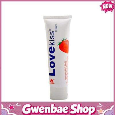 Gel Hương Dâu Love Kiss Cream Chai 100ml - Gwen Shop Chính Hãng