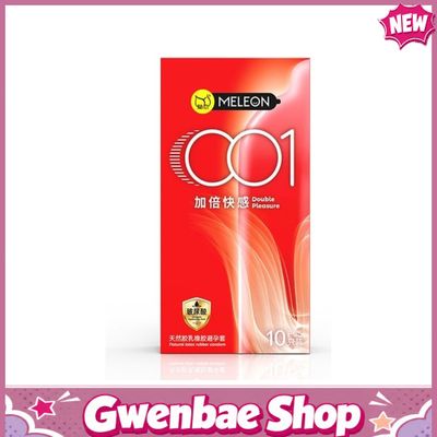 Bao cao su siêu mỏng Meleon 001 - Hộp 10 cái - Gwen Shop Chính Hãng