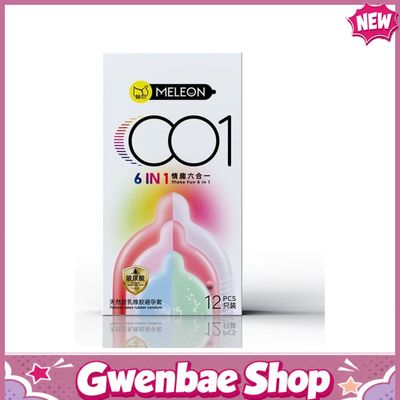 Bao cao su siêu mỏng Meleon 001 - Hộp 12 cái - Gwen Shop Chính Hãng
