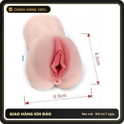(Che Tên) [Tặng kèm gel giá 70k]Cô bé giả gân gai trong / Có rung / Có rên/Pin sạc Cao Cấp Bảo Đảm
