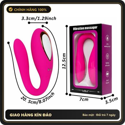 (Che Tên) Trứng rung 2 đầu có remote điều khiển từ xa / 10 chế độ rung /phích sạc nam châm chống nước tuyệt đối / bẻ cong tạo hình Hỗ Trợ 24/7