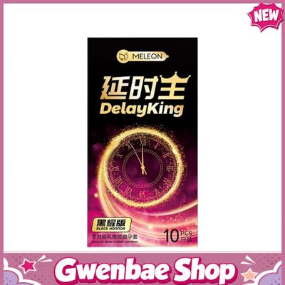 Bao cao su Meleon Delayking Black Honnor - Kéo dài thời gian - Hộp 10 cái - Gwen Shop Chính Hãng