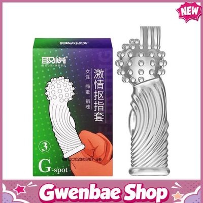 Bao cao su ngón tay Aichao G-spot 3 - Gai nổi lớn - Hộp 1 cái - Gwen Shop Chính Hãng