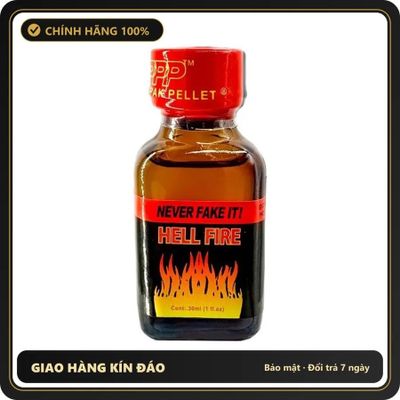 (Che Tên) Popper Hell Fire 30ml Chính Hãng Mỹ USA PWD 410292 - Hàng Mới Về