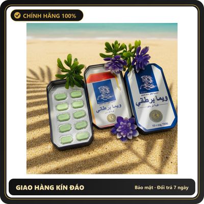 (Che Tên) Vỉ 10 Viên Hỗ Trợ Sinh Lý Nam Giới - Chiết Xuất Tự Nhiên Tăng Cường Chức Năng Sinh Lý - Thúc Đẩy Nội Tiết Tố Ophelia Hộp Trắng Kín