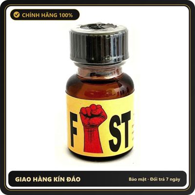 (Che Tên) Popper Fist / Chai hít tăng khoái cảm & giãn cơ hiệu quả chai 10ml - Hàng Mới Về