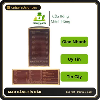 (Che Tên) Viên Uống BỔ THẬN NAM Bổ Thận, Tăng Cường Sinh Lý, Giảm Xuất Sớm, Cải Thiện Chức Năng Thận - Lọ / Vĩ Cao Cấp Bảo Đảm