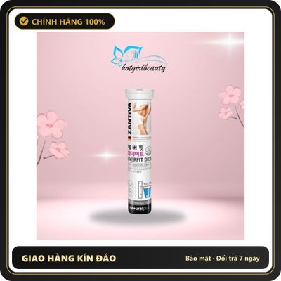 Giảm cân Zantiva sủi giảm cân cấp tốc từ 3-12kg an toàn giảm mỡ bụng đùi bắp tay bắp chân tan mỡ body thanh lọc cơ thể] Hàng Có Sẵn