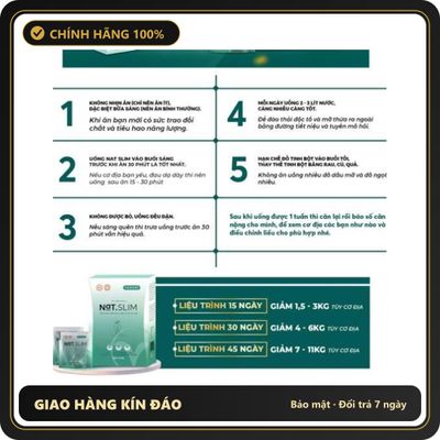 (Che Tên) Giảm Cân NAT Slim Chính Hãng Vicicorp DUMI STORE Natslim Giúp Giảm Cân Hiệu Quả Giảm 2-3 Kg Sau 15 Ngày Giao Nhanh Toàn Quốc