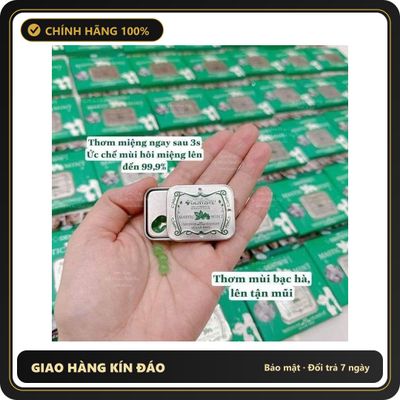 (Che Tên) Kẹo Ngậm MASTIC MINT BẠC HÀ BJ Cực Đỉnh Hàng Thái Lan Giao Nhanh Toàn Quốc