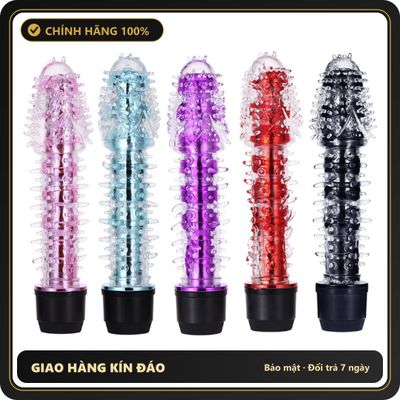 (Che Tên) Que massage cá nhân thân gai, pin rời, nhiều chế độ rung Mô tả sản phẩm: Hỗ Trợ 24/7