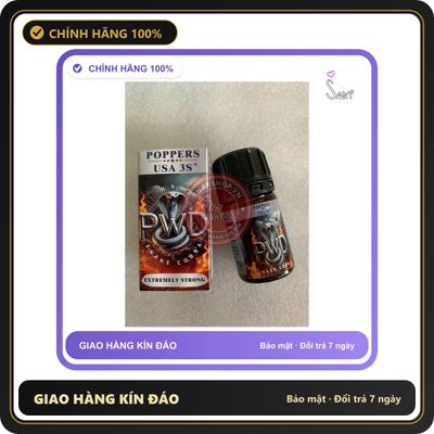 (Che Tên) Popper 40ml USA, Giảm Giá Cuối Năm Giao Nhanh Toàn Quốc