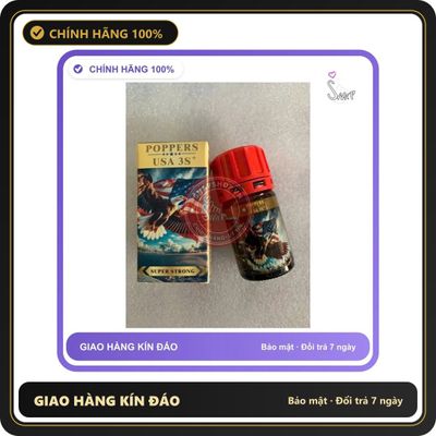 (Che Tên) Popper 40ml USA, Giảm Giá cuối năm,sl còn ít Bảo Mật Tuyệt Đối