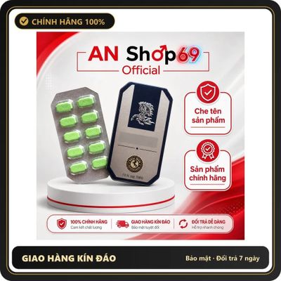 Che Tên) Hộp Ngựa Thái 10 viên, Ko tác dụng hoàn tiền gấp đôi 