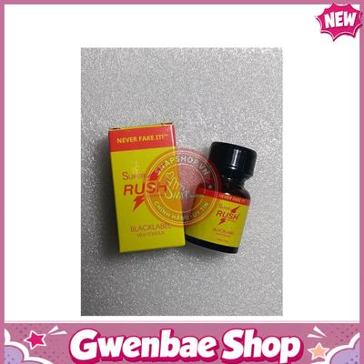 Chai hít tăng khoái cảm Popper SUPER RUSH 10ml Popper 10ml USA Rush Chính Hãng - Gwen Shop Chính Hãng
