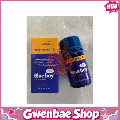 Chai hít tăng khoái cảm Popper Blue boy 40ml Popper 40ml USA Chính Hãng - Gwen Shop Chính Hãng