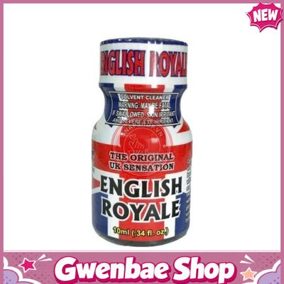 Chai hít tăng khoái cảm Popper English Royale 10ml Chai Hít Xong Phê Liền Popper Mỹ 10ml Chính Hãng - Gwen Shop Chính Hãng