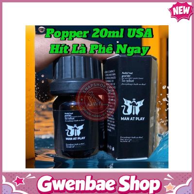 Chai hít tăng khoái cảm Popper MAN AT PLAY 20ml Chai Hít Tăng Khoái Cảm Popper 20ml USA Chính Hãng - Gwen Shop Chính Hãng