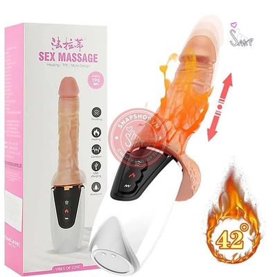 Dương vật giả Dibe Sex Massage rung nhấp chuyển động đẩy tới và lui 7 chính hãng - 7 chế độ rung, sạc USB, rung nhấp chuyển động đẩy tới và lui tự động - giao hàng che tên kín đáo