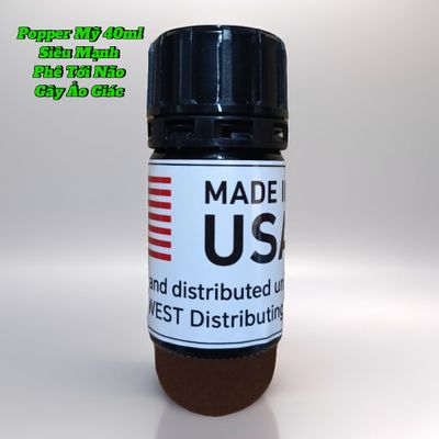 Kho Sỉ Giá Tốt, Popper 40ml USA, Hàng Chính Hãng, Hít Cực Phê, Sướng Rất Lâu