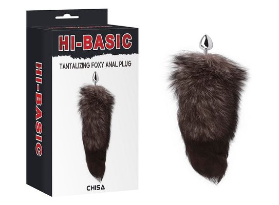 Đuôi Cáo Hi-Bassic Tantalizing Foxy Anal Plug chính hãng - chất liệu an toàn cho da, dễ vệ sinh, êm ái khi dùng - giao hàng che tên kín đáo