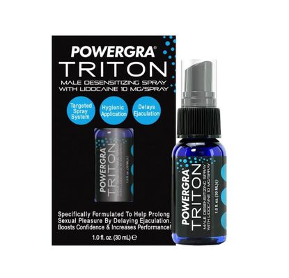 Sản Phẩm Chính Hãng Loại 1 - Dung Dịch Xịt Mỹ Giúp Kéo Dài Thời Gian Cho Nam Powergra Triton 30ML mẫu 2, giao hàng kín đ