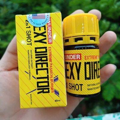 Phiên Bản Chính Hãng - Dung Dịch Hít Thư Giãn SEXY DIRECTOR 40ML CAO CẤP HÀNG SỊN, BAO MẠNH PHÊ, WUNDER - hương dịu, dùn