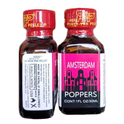 Hàng Chuẩn Nhập Khẩu - Dung Dịch Hít Thư Giãn Amsterdam Hồng 30ml PWD POWER-PAK PELLET - hương dịu, dùng cho cả nam và n
