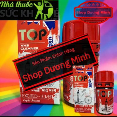 Popper Cho Top 40ml USA, Hàng Chính Hãng, Cực Mạnh, Chống Lờn Chống Xìu, Kèm BCS Hộp 3 Cái Durex