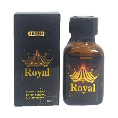 Hàng Nội Địa Cao Cấp - Dung Dịch Hít Thư Giãn Royal Black 30ml AROMA - hương dịu, dùng cho cả nam và nữ