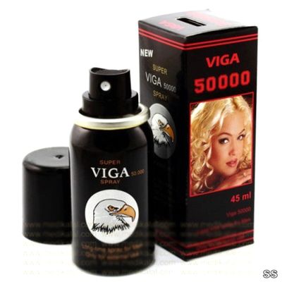 Phiên Bản Chính Hãng - Bình Dạng Xịt Super Viga Hỗ Trợ Kéo Dài Thời Gian Của Đức 45 ml, giao hàng kín đáo