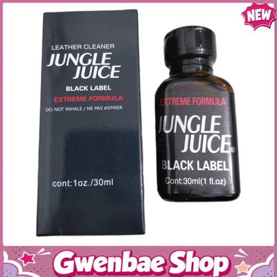 Chai Hít Tăng Khoái Cảm Kích Thích Bao Phê Popper Jungle Juice Leather Cleaner Black Label - 30ml - Gwenshop Chính Hãng